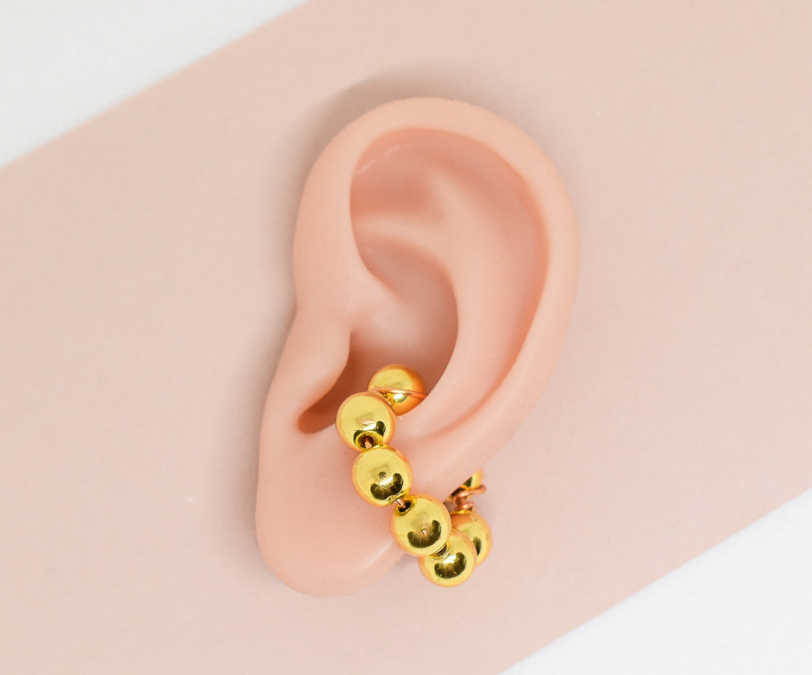 Trendy Beaded Earcuffs