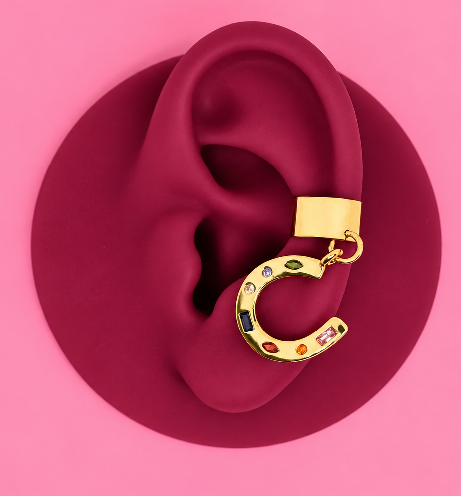 Colorful Charms Earcuffs