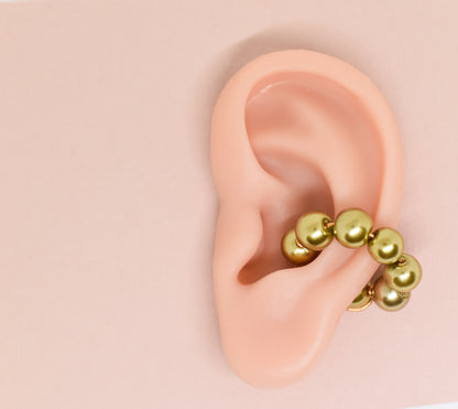 Trendy Beaded Earcuffs