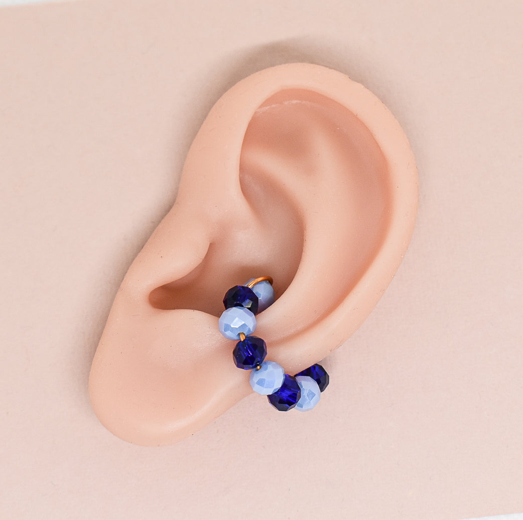 Trendy Beaded Earcuffs, handmade by Heavenly