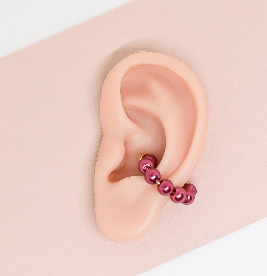 Trendy Beaded Earcuffs