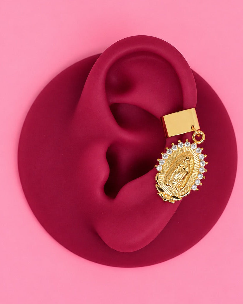 Virgen de Guadalupe Earcuff