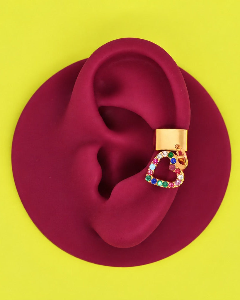 Colorful Charms Earcuffs