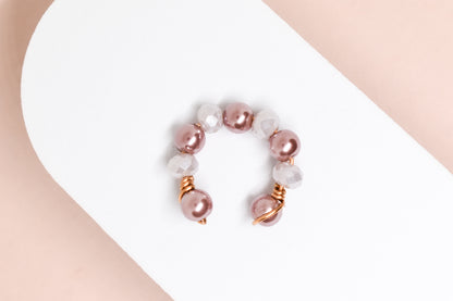 Trendy Beaded Earcuffs