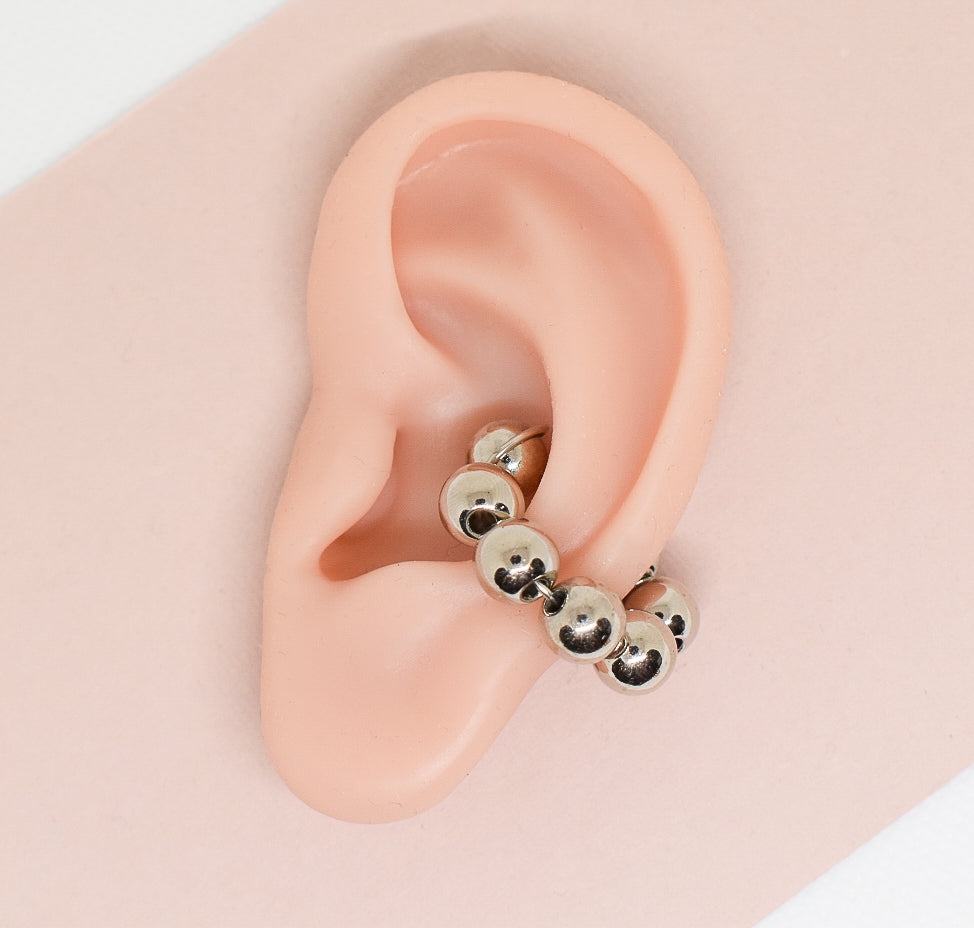 Trendy Beaded Earcuffs