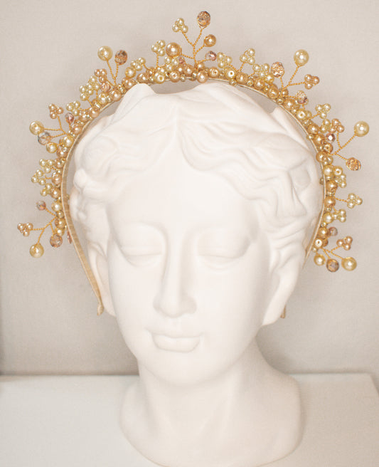 Camillia Headband, handmade by Heavenly