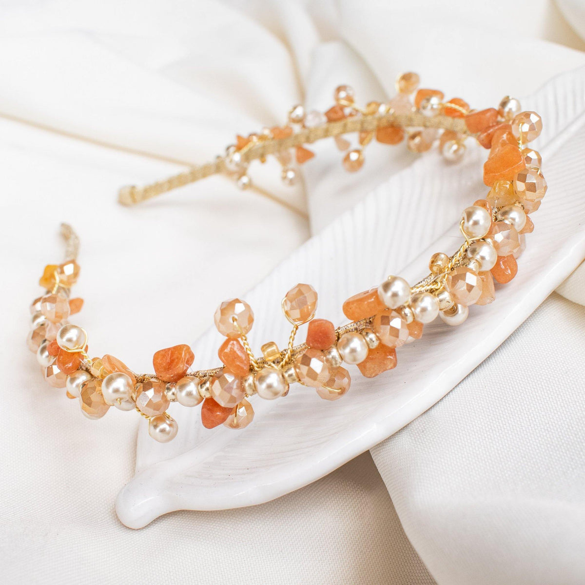 Perissa Headband, handmade by Heavenly