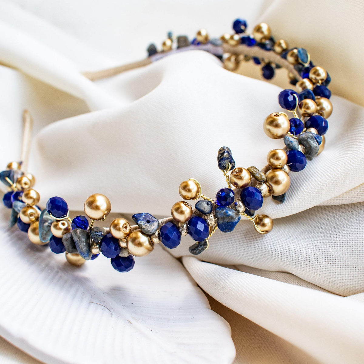 Oia Headband, handmade by Heavenly