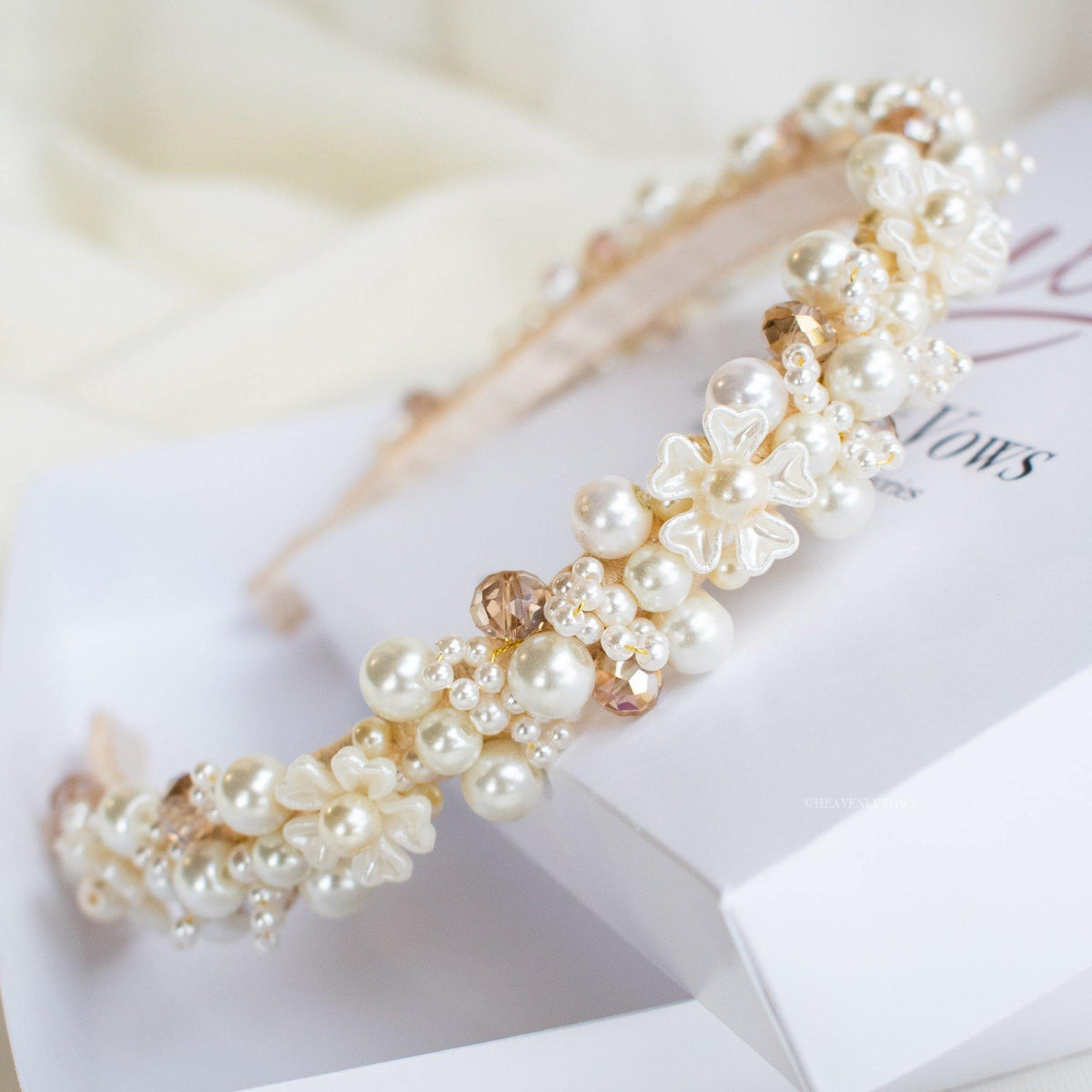 Jazmin Headband, handmade by Heavenly
