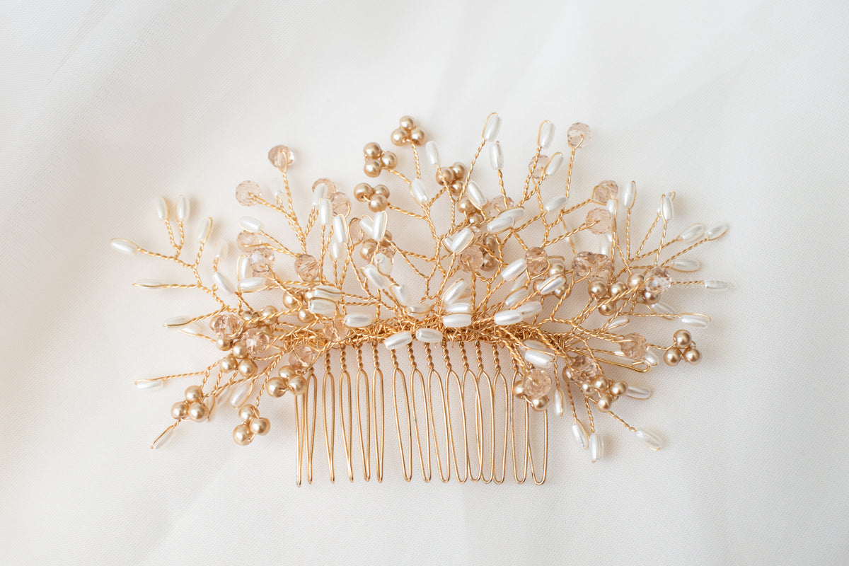 Paula Headpiece, handmade by Heavenly