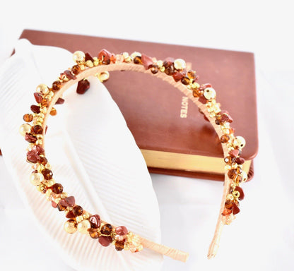 Cristal de Tamarindo Headband, handmade by Heavenly